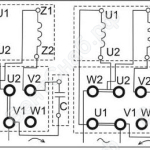 Схема пуска однофазных асинхронных двигателей АИРЕ
