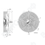 Осевой вентилятор ebmpapst S3G630AR8508