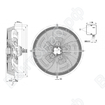 Осевой вентилятор ebmpapst S4D630AR0101