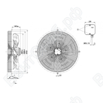 Осевой вентилятор ebmpapst S4D630BR0102