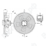 Осевой вентилятор ebmpapst S4E500AD0301