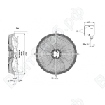 Осевой вентилятор ebmpapst S6E630AN0101