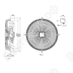 Осевой вентилятор ebmpapst S8D630AM0101