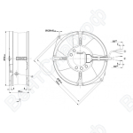 Осевой вентилятор ebmpapst W2S130AA0387