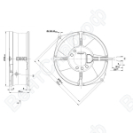 Осевой вентилятор ebmpapst W2S130AA1938