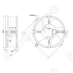 Осевой вентилятор ebmpapst W2S130AA2381