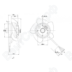 Осевой вентилятор ebmpapst A2D160AB2207