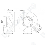 Осевой вентилятор ebmpapst A2S130AA0333