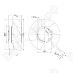 Осевой вентилятор ebmpapst A2S130AA2501