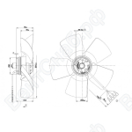 Осевой вентилятор ebmpapst A4E315AC0819