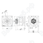 Центробежный вентилятор ebmpapst K3G400PI9202