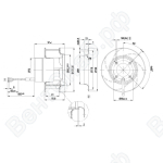 Центробежный вентилятор ebmpapst R1G133AA6547