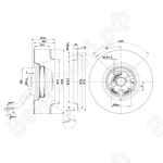 Центробежный вентилятор ebmpapst R2E190AO8422