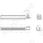 Тангенциальный вентилятор ebmpapst QL3/3000A2-2118LH-455ca