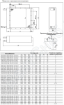 Габаритные размеры темлообменника ВНВ243