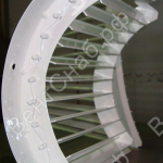Вентиляционная решетка РС-ГЦ, круглая решетка РС-ГЦ, решетка на круглый воздуховод