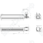 Тангенциальный вентилятор ebmpapst QL3/2500A3-2118LH-455ca