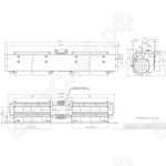 Тангенциальный вентилятор ebmpapst QLK45/3030A15-3020LH-63ait