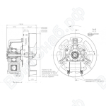 Электродвигатель ebmpapst R2K150/0027A10-4218bd Вентилятор_1