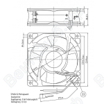 Вентилятор компактный ebmpapst 4112 NG_1