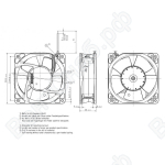 Вентилятор компактный ebmpapst 4114 N/2 H4PU_1