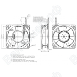 Вентилятор компактный ebmpapst 4114 N/2 H6AU_1