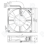 Вентилятор компактный ebmpapst 4312 M_1