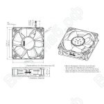 Вентилятор компактный ebmpapst 4314 N/2HP_1