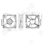 Вентилятор компактный ebmpapst 4412 H_1