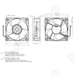 Вентилятор компактный ebmpapst 4412/2 HP_1