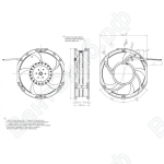 Вентилятор компактный ebmpapst 6318/2 TDH4P-007 (172*160)_1