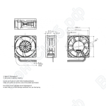 Вентилятор компактный ebmpapst 8212 J/2 H4_1