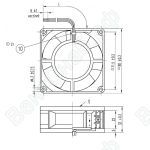 Вентилятор компактный ebmpapst 8312 L_1