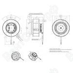 Вентилятор компактный ebmpapst RER 133-41/14/2 TDP_1