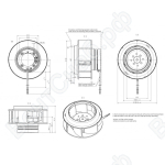 Вентилятор компактный ebmpapst RER 133-41/18/2 TDLOU_1