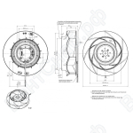 Вентилятор компактный ebmpapst RER 190-39/14/2 TDMLO_1