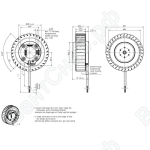 Вентилятор компактный ebmpapst RET 97-25/18/2 TDP_1