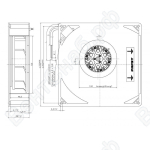 Вентилятор компактный ebmpapst RG 160-28/06 S_1