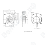 Вентилятор компактный ebmpapst RL 65-21/12/2 HP_1