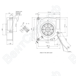 Вентилятор компактный ebmpapst RL 90-18/50_1