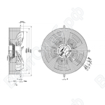 Осевой вентилятор ebmpapst S3G560AQ4102