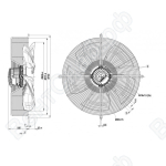 Осевой вентилятор ebmpapst S3G630AE5551