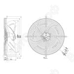 Осевой вентилятор ebmpapst S4D330BP1030