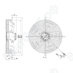 Осевой вентилятор ebmpapst S4D400AP1279