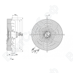 Осевой вентилятор ebmpapst S4D450AP0102