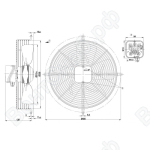 Осевой вентилятор ebmpapst S4E315AC0807