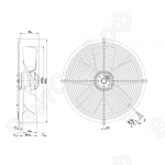 Осевой вентилятор ebmpapst S4E350BA0602