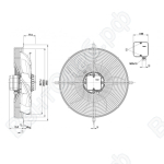 Осевой вентилятор ebmpapst S4E420AU0303