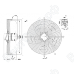 Осевой вентилятор ebmpapst S6E450AQ0505_1