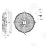 Осевой вентилятор ebmpapst S8D630AO0901